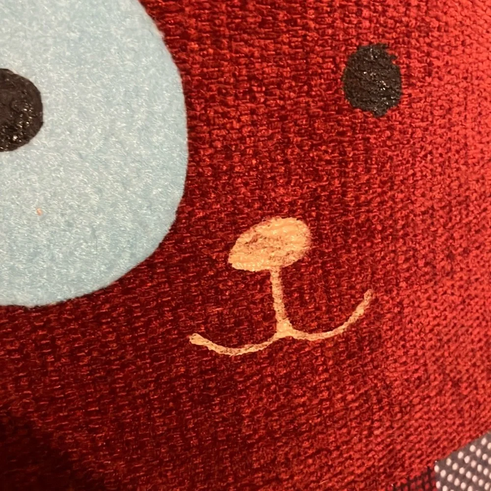 Handmade doggy pillow friend 17” Pinterest worthy - Picture 5 of 9